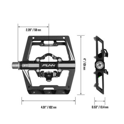 FUNN Mamba Two Side SPD Pedals
