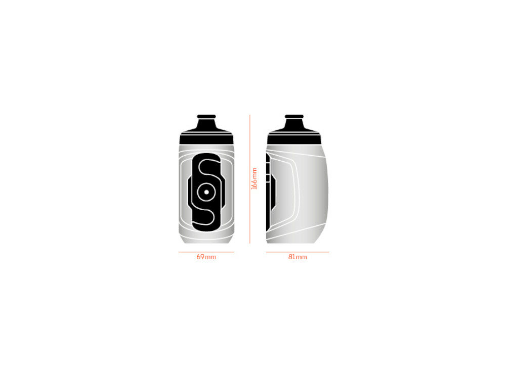 Fidlock Twist bottle including cap + uni base - 450 ml