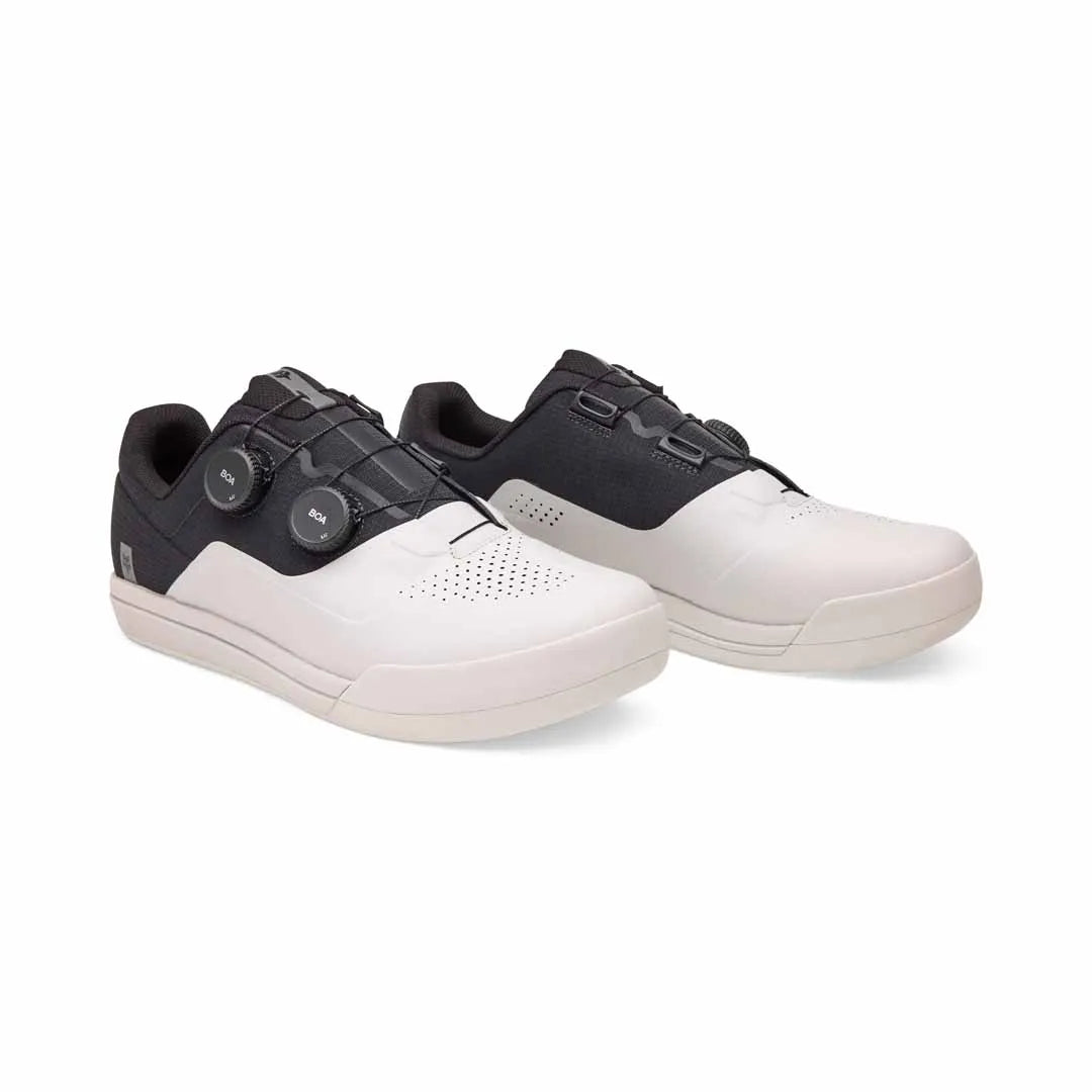Fox Union BOA Clipless Pedal Shoes - Vintage White