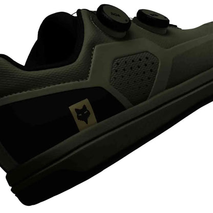 Fox Union Boa Clipless Shoes, Olive Green