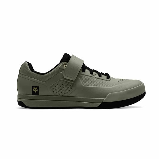 Fox Union Clipless Pedal Shoes - Olive Green