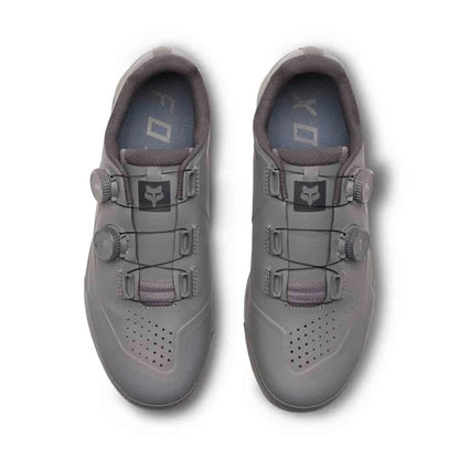 Fox Union Boa Clipless Pedal Shoes - Grey
