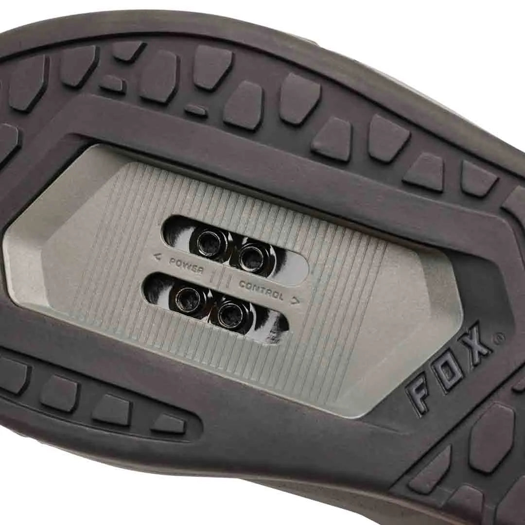 Fox Union Boa Clipless Pedal Shoes - Grey