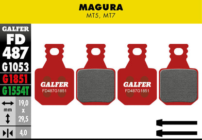 Galfer Magura MT5/MT7 Brake Pads