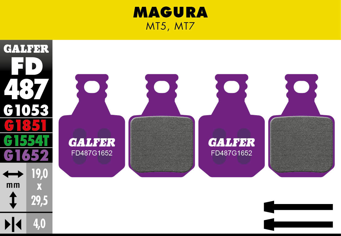 Galfer Magura MT5/MT7 Brake Pads