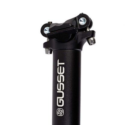Gusset Lofty Seatpost – Black