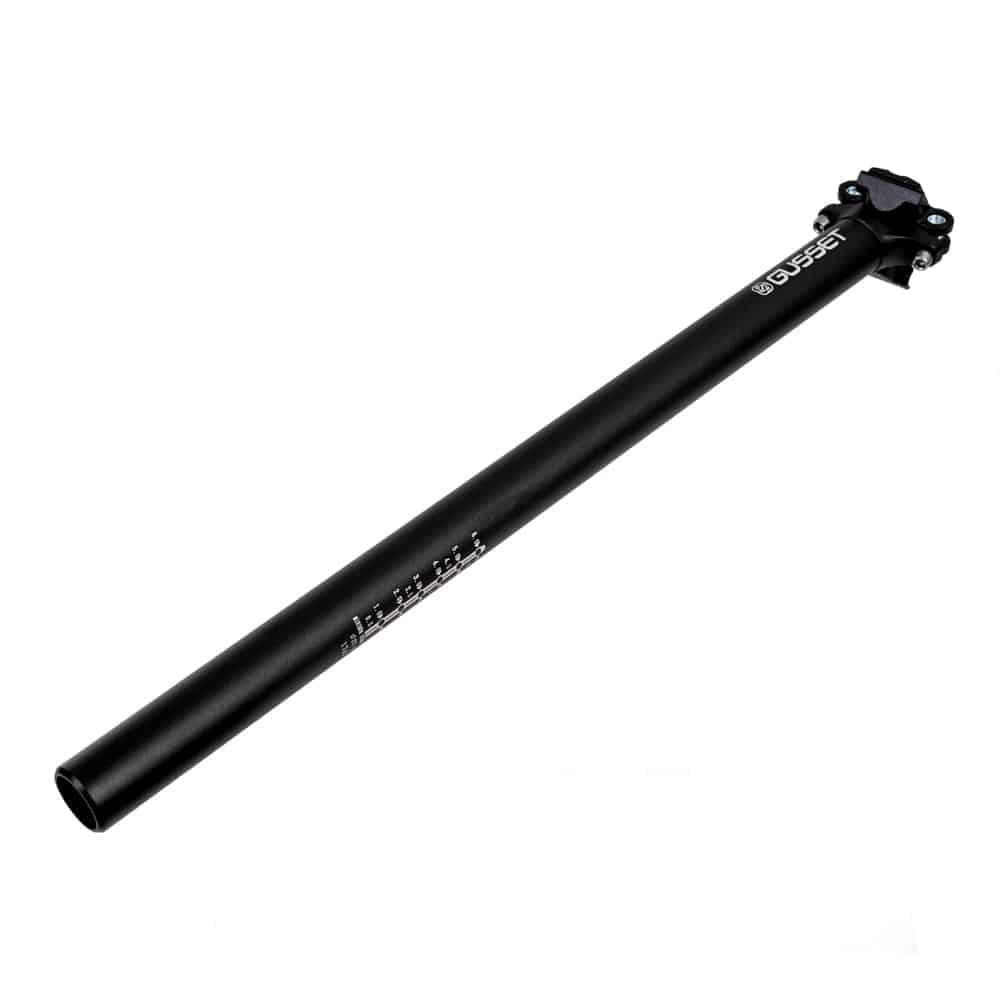 Gusset Lofty Seatpost – Black