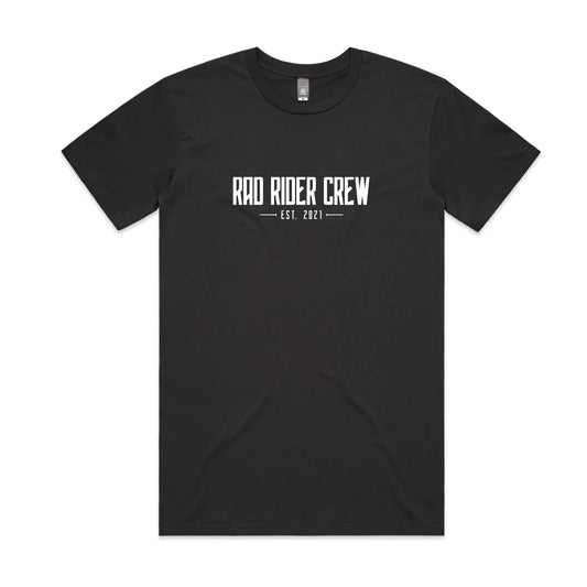 Rad Rider Crew Crew Tee Coal EST 2021 Medium