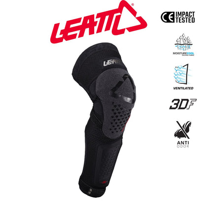 Leatt Knee/Shin Guard 3DF 5.0 Evo EXT Black