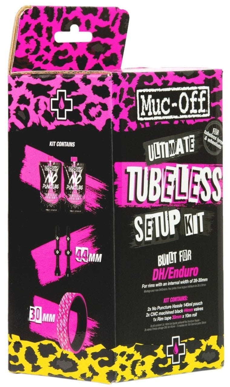 Muc-Off Ultimate Tubeless Setup Kit DH/Enduro w/30mm Tape