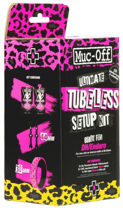 Muc-Off Ultimate Tubeless Setup Kit DH/Enduro w/30mm Tape