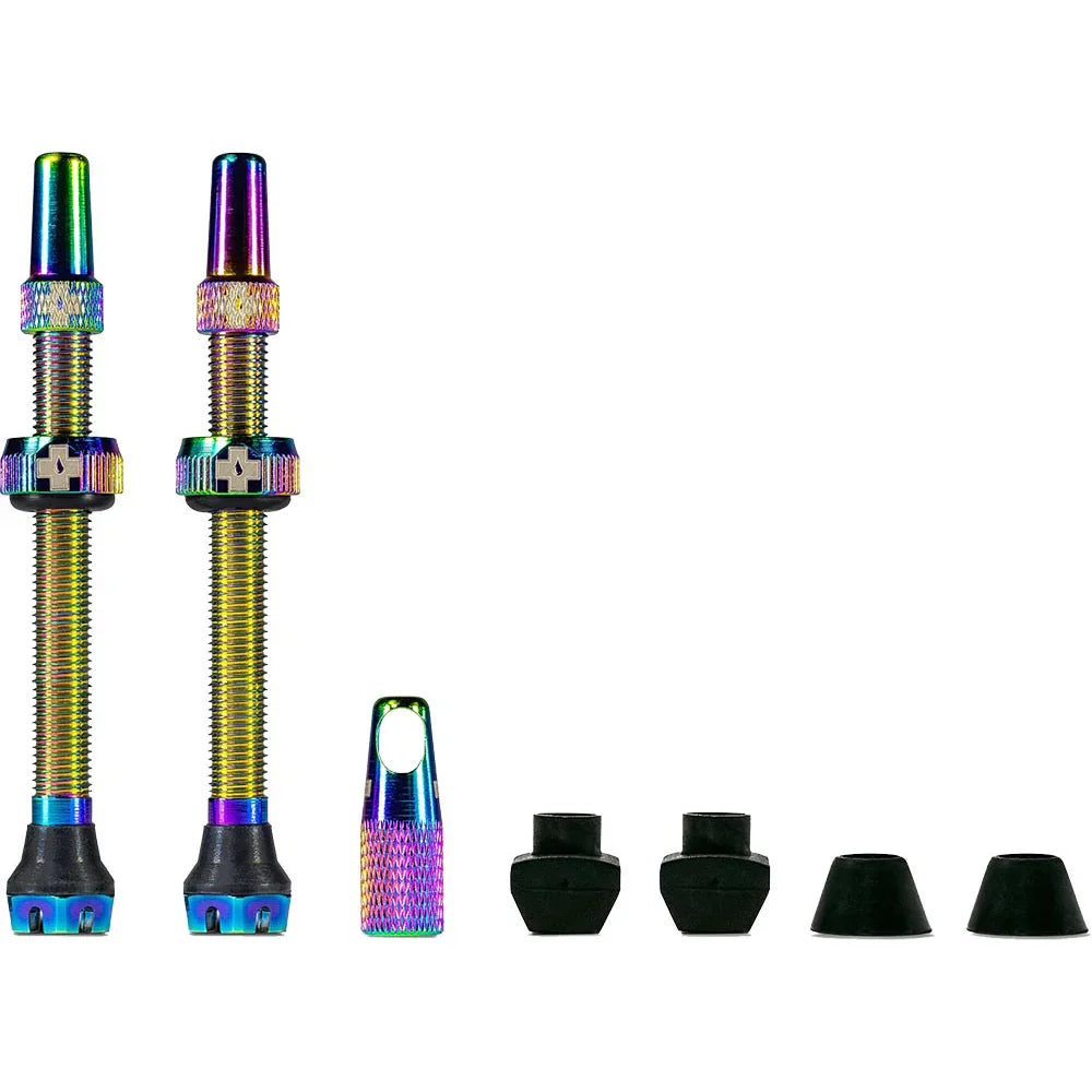 Muc-Off Tubeless Valve Kit Oil Slick V1 60mm Clearance