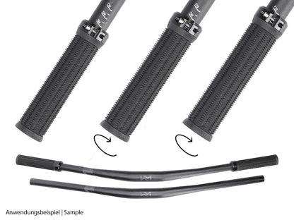 NEWMEN Evolution SL VGS DH Aluminum Riserbar, 31.8 Clamp 760-810mm Width Handlerbar