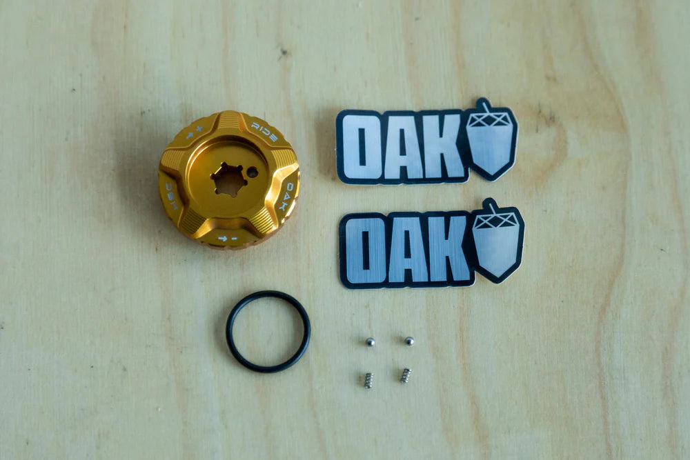 Oak Components Forkcap HSC fits Fox 34 / 36 / 38 / 40 - Grip X2, Grip 2