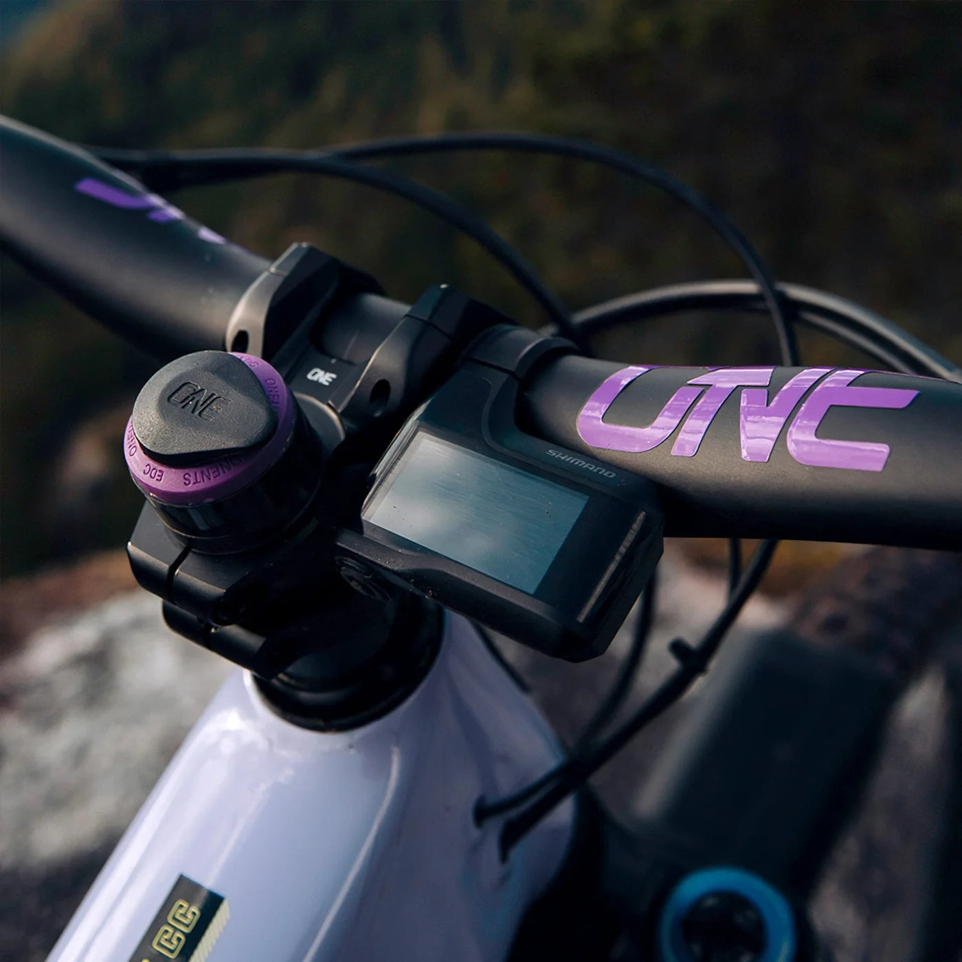 OneUp Components Carbon E-Bar Handlebar, 35 Clamp/35mm Rise