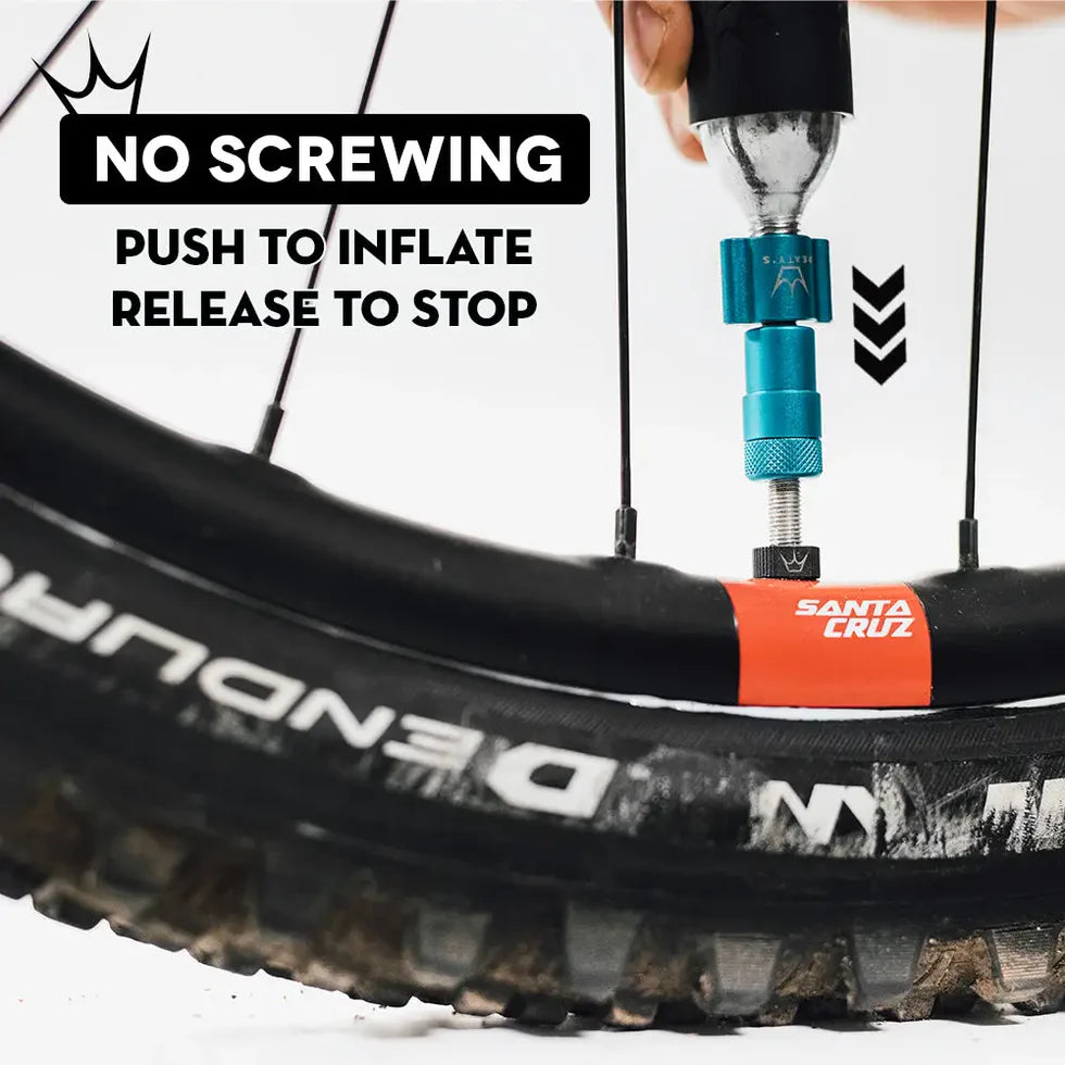 Peaty's Holeshot CO2 Tyre Inflator Kit