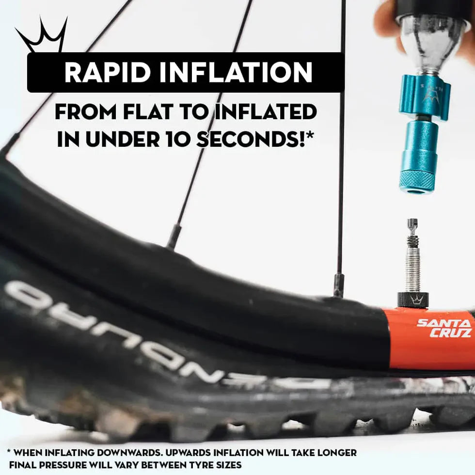 Peaty's Holeshot CO2 Tyre Inflator Kit