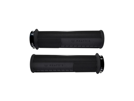 Peaty's Monarch Mushroom Trail Comfort Grips, Black