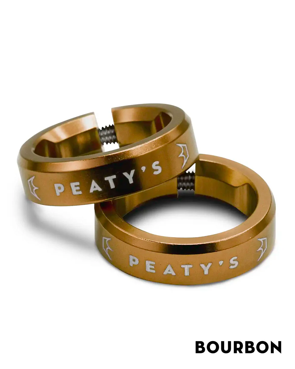 Peaty's Monarch Grips - Lockrings