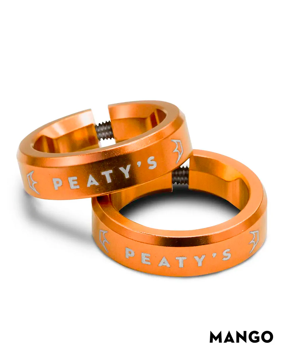 Peaty's Monarch Grips - Lockrings