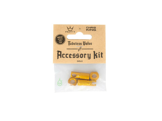 Peaty's x Chris King (MK2) Tubeless Valves Accessory Kit