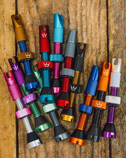 Peaty's x Chris King (MK2) Tubeless Valves Accessory Kit