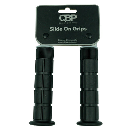 QBP MTB Oury Grips with Flange - Black