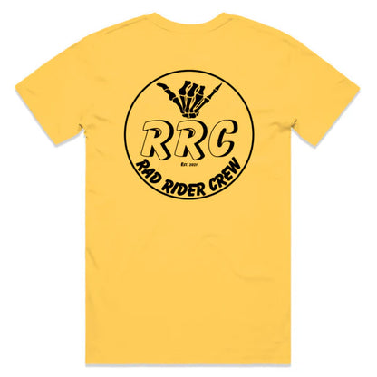 Rad Rider Crew Tee - Sunset Small Size
