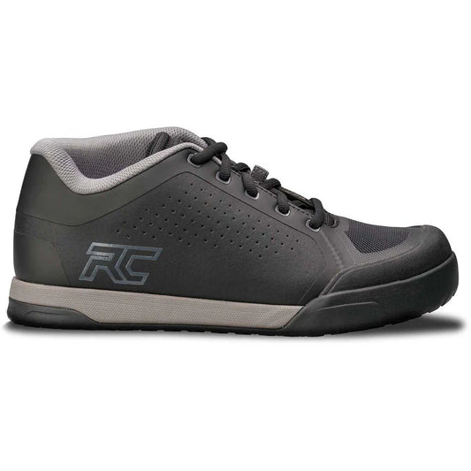 Ride Concepts Powerline Flat Shoes - Black - Charcoal Size US 10