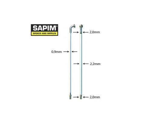 SAPIM Spoke CX-Ray Aero silver