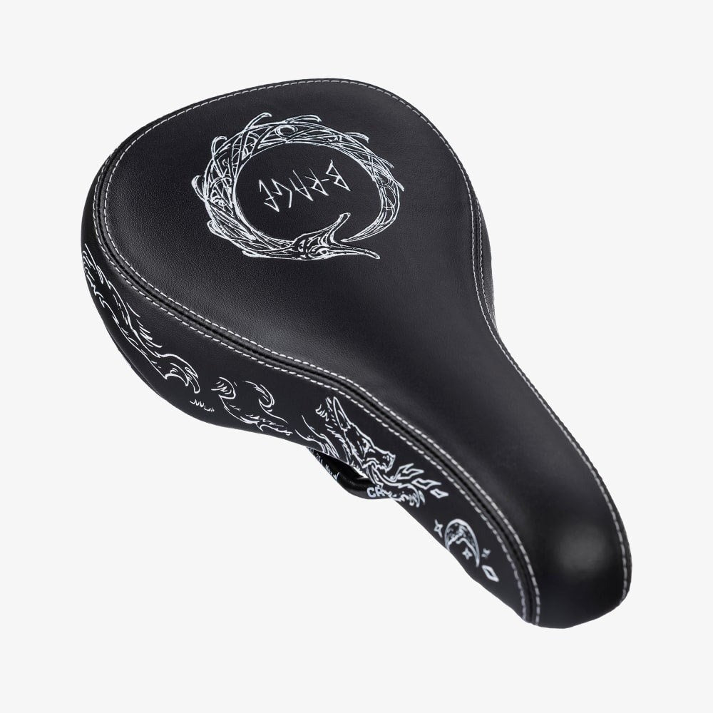 SDG B-RAGE APOLLO RL BRAGE VESTAVIK LE CROMO RAILS BLACK COVER W/WHITE SADDLE
