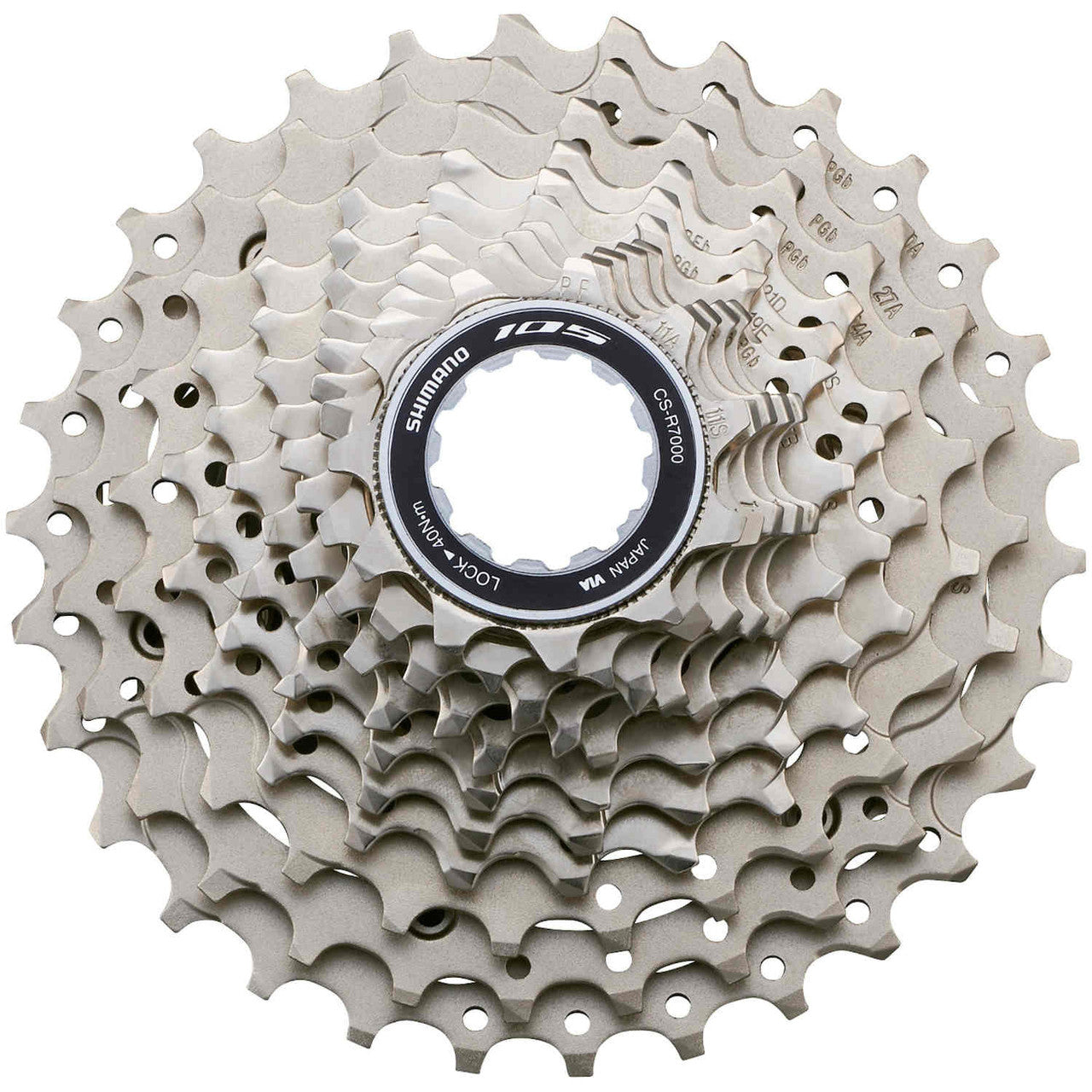 Shimano 105 CS-HG700 11 Speed Cassette - Silver