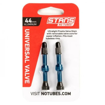 STANS NOTUBES TUBELESS PRESTA ALUMINIUM VALVE - 2 PACK