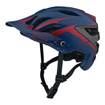 TLD A3 Helmet Fang Dk Blue / Burgundy