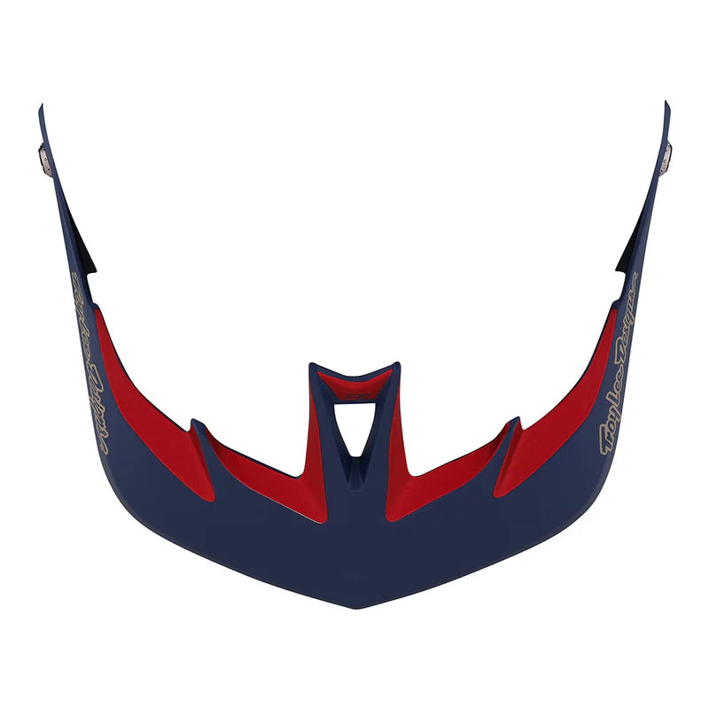 TLD A3 Helmet Fang Dk Blue / Burgundy