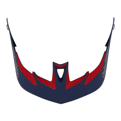 TLD A3 Helmet Fang Dk Blue / Burgundy