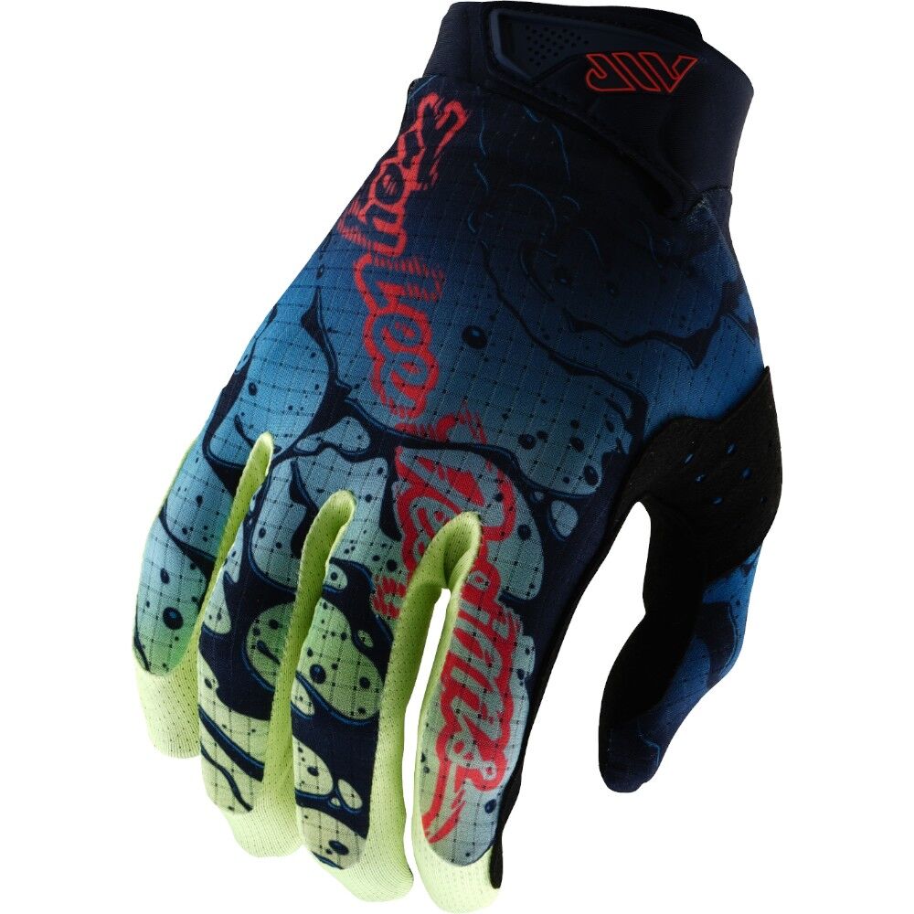 TLD Air Glove Drip Glo Yellow / Dark Navy