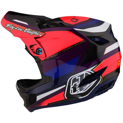 Troy Lee Designs D4 Carbon Helmet Reverb Pink / Purple