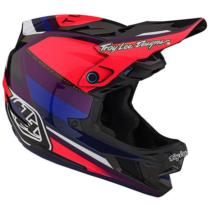 Troy Lee Designs D4 Carbon Helmet Reverb Pink / Purple