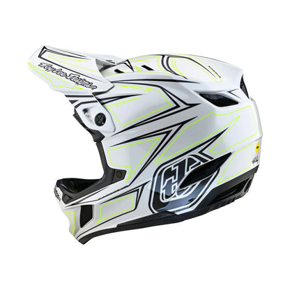 TLD D4 Composite Helmet Pinned Light Gray