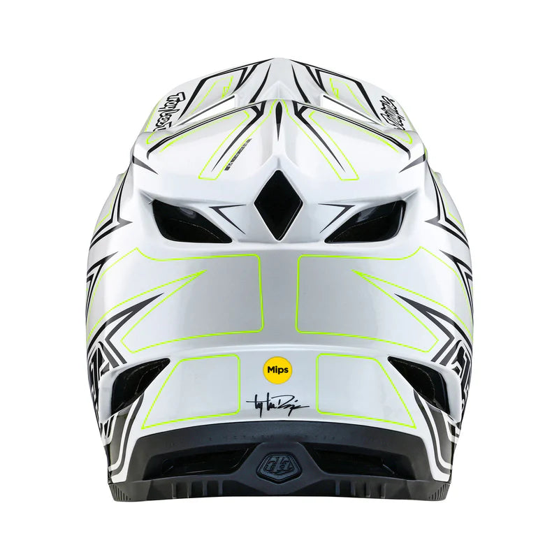 TLD D4 Composite Helmet Pinned Light Gray