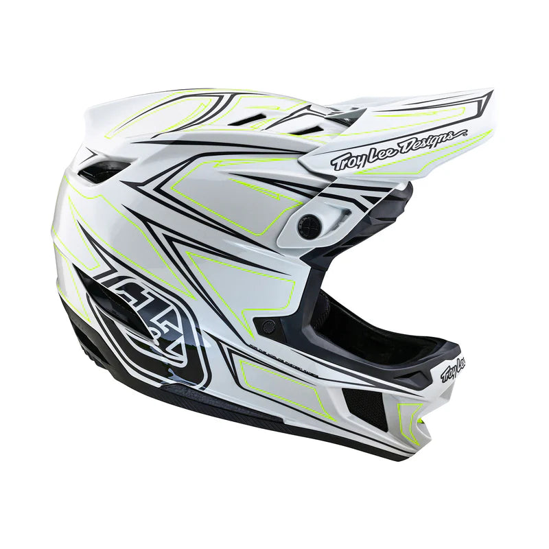 TLD D4 Composite Helmet Pinned Light Gray