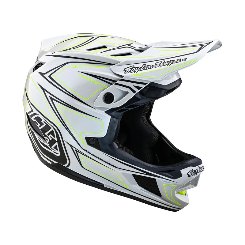 TLD D4 Composite Helmet Pinned Light Gray