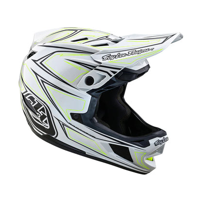 TLD D4 Composite Helmet Pinned Light Gray
