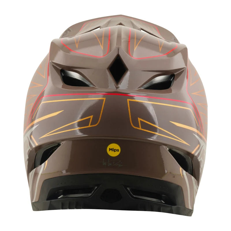 TLD D4 Polyacrylite Helmet Shadow Pro Timber