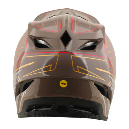 TLD D4 Polyacrylite Helmet Shadow Pro Timber