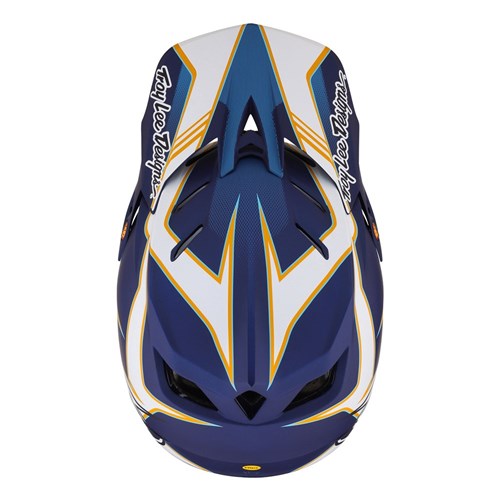 Troy Lee Designs D4 Compsite, Matrix Camo Blue, Medium