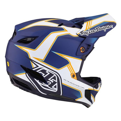 Troy Lee Designs D4 Compsite, Matrix Camo Blue, Medium