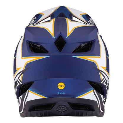 Troy Lee Designs D4 Compsite, Matrix Camo Blue, Medium