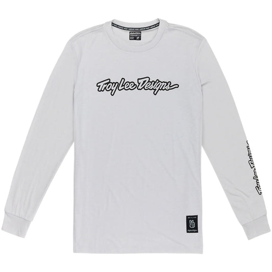TLD SKYLINE LS RIDE TEE SIGNATURE MIST